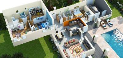 Terrain et maison à Camps-la-Source en Var (83) de 105 m² à vendre au prix de 397000€ - 2
