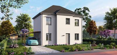 Terrain et maison à Montévrain en Seine-et-Marne (77) de 100 m² à vendre au prix de 350000€ - 1