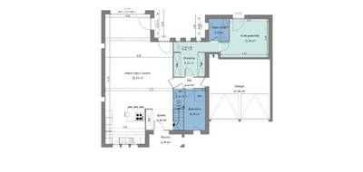 Terrain et maison à Le Plessis-Pâté en Essonne (91) de 150 m² à vendre au prix de 424000€ - 4