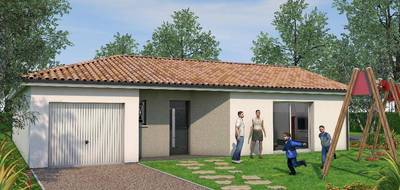 Terrain et maison à Haut-Mauco en Landes (40) de 100 m² à vendre au prix de 251200€ - 2