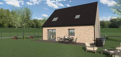 Terrain et maison à Morbecque en Nord (59) de 100 m² à vendre au prix de 279600€ - 2