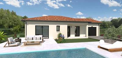 Terrain et maison à Frans en Ain (01) de 98 m² à vendre au prix de 334400€ - 1