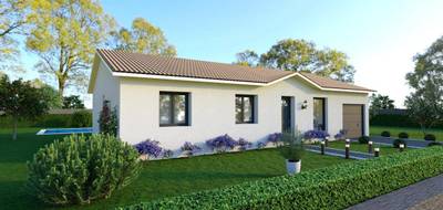 Terrain et maison à Montceaux en Ain (01) de 91 m² à vendre au prix de 269000€ - 2
