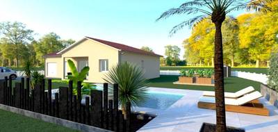 Terrain et maison à Saint-Cyr-sur-Menthon en Ain (01) de 100 m² à vendre au prix de 263800€ - 4