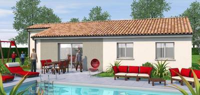 Terrain et maison à Saint-Pierre-du-Mont en Landes (40) de 90 m² à vendre au prix de 234000€ - 1