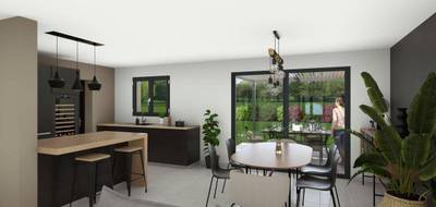 Terrain et maison à Saint-Symphorien-d'Ancelles en Saône-et-Loire (71) de 92 m² à vendre au prix de 235500€ - 3