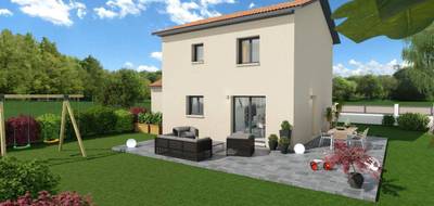 Terrain et maison à Genas en Rhône (69) de 92 m² à vendre au prix de 529000€ - 3