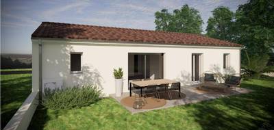 Terrain et maison à Cherves-Richemont en Charente (16) de 80 m² à vendre au prix de 212000€ - 3