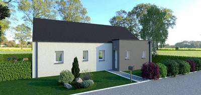 Terrain et maison à Domfront-en-Champagne en Sarthe (72) de 98 m² à vendre au prix de 210000€ - 2
