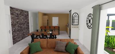 Terrain et maison à Viriat en Ain (01) de 78 m² à vendre au prix de 228000€ - 4