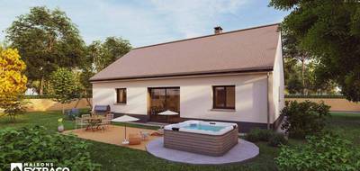Terrain et maison à Rouvres en Eure-et-Loir (28) de 80 m² à vendre au prix de 264320€ - 2