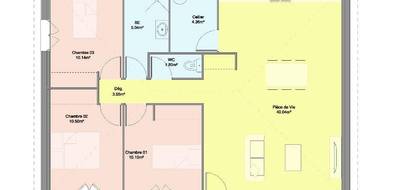 Terrain et maison à Condom en Gers (32) de 85 m² à vendre au prix de 179000€ - 4