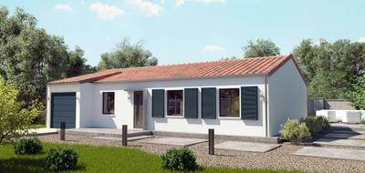 Terrain et maison à Saint-Maixent-sur-Vie en Vendée (85) de 82 m² à vendre au prix de 234055€ - 2