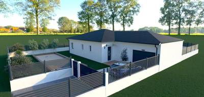 Terrain et maison à Lagnieu en Ain (01) de 110 m² à vendre au prix de 340000€ - 2