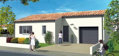 Terrain et maison à Ballon en Charente-Maritime (17) de 94 m² à vendre au prix de 247110€ - 1
