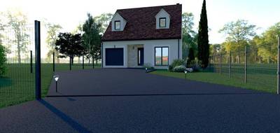 Terrain et maison à Montlhéry en Essonne (91) de 118 m² à vendre au prix de 491576€ - 1