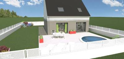 Terrain et maison à Pont-l'Évêque en Calvados (14) de 113 m² à vendre au prix de 345000€ - 2
