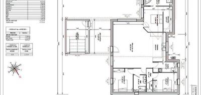 Terrain et maison à Tourriers en Charente (16) de 110 m² à vendre au prix de 247200€ - 4