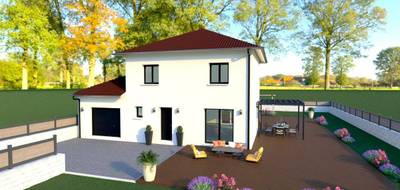 Terrain et maison à Saint-Chef en Isère (38) de 92 m² à vendre au prix de 317000€ - 2