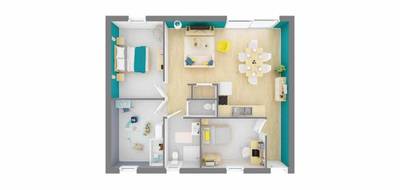 Terrain et maison à Aigrefeuille-sur-Maine en Loire-Atlantique (44) de 50 m² à vendre au prix de 209767€ - 4