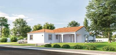 Terrain et maison à Saint-Cybranet en Dordogne (24) de 142 m² à vendre au prix de 303900€ - 1