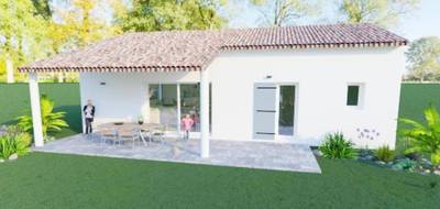 Terrain et maison à Saint-Paulet-de-Caisson en Gard (30) de 90 m² à vendre au prix de 244700€ - 1