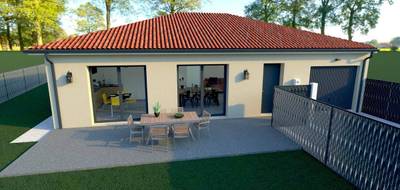 Terrain et maison à Viriat en Ain (01) de 91 m² à vendre au prix de 259000€ - 1