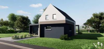 Terrain et maison à Oberhergheim en Haut-Rhin (68) de 131 m² à vendre au prix de 377150€ - 2