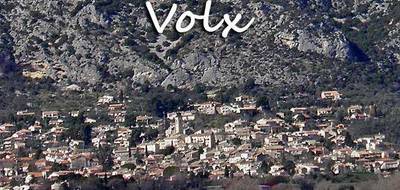 Terrain à Volx en Alpes-de-Haute-Provence (04) de 315 m² à vendre au prix de 95000€ - 1