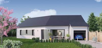 Terrain et maison à La Roche-Clermault en Indre-et-Loire (37) de 815 m² à vendre au prix de 173853€ - 2
