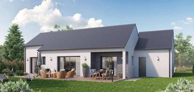 Terrain et maison à Druye en Indre-et-Loire (37) de 368 m² à vendre au prix de 274978€ - 2