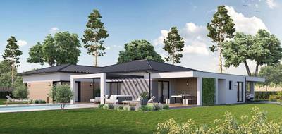 Terrain et maison à Budos en Gironde (33) de 716 m² à vendre au prix de 437566€ - 1