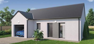 Terrain et maison à Gizeux en Indre-et-Loire (37) de 1130 m² à vendre au prix de 175847€ - 2