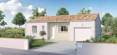 Terrain et maison à Saint-Maixent-sur-Vie en Vendée (85) de 1333 m² à vendre au prix de 256949€ - 1