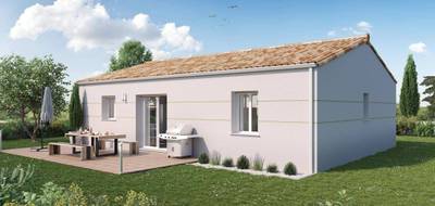 Terrain et maison à Saint-Maixent-sur-Vie en Vendée (85) de 1333 m² à vendre au prix de 256949€ - 2