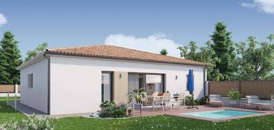 Terrain et maison à Baron en Gironde (33) de 565 m² à vendre au prix de 225404€ - 2
