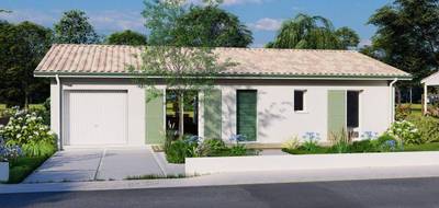Terrain et maison à Saint-Martin-du-Bois en Gironde (33) de 90 m² à vendre au prix de 174500€ - 1