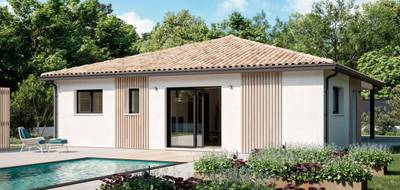 Terrain et maison à Berson en Gironde (33) de 90 m² à vendre au prix de 214400€ - 1