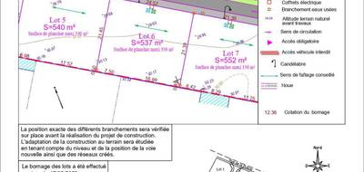 Terrain à Granzay-Gript en Deux-Sèvres (79) de 537 m² à vendre au prix de 48000€ - 2