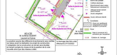 Terrain à Prahecq en Deux-Sèvres (79) de 457 m² à vendre au prix de 51000€ - 1