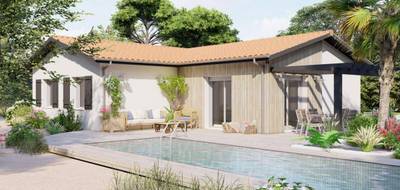 Terrain et maison à Arsac en Gironde (33) de 90 m² à vendre au prix de 295000€ - 1