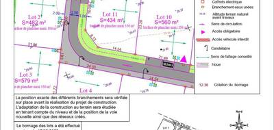 Terrain à Granzay-Gript en Deux-Sèvres (79) de 434 m² à vendre au prix de 43000€ - 2