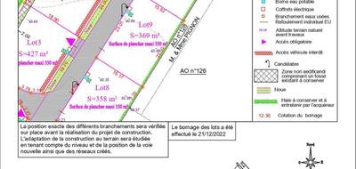 Terrain à Prahecq en Deux-Sèvres (79) de 369 m² à vendre au prix de 41000€ - 1