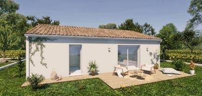 Terrain et maison à Saint-Médard-d'Eyrans en Gironde (33) de 75 m² à vendre au prix de 360000€ - 2