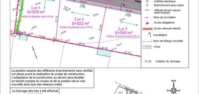 Terrain à Granzay-Gript en Deux-Sèvres (79) de 522 m² à vendre au prix de 47000€ - 2