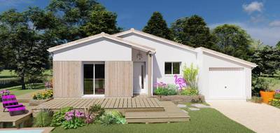 Terrain et maison à Eyraud-Crempse-Maurens en Dordogne (24) de 86 m² à vendre au prix de 172300€ - 2