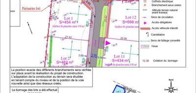 Terrain à Granzay-Gript en Deux-Sèvres (79) de 454 m² à vendre au prix de 44000€ - 2