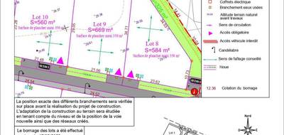 Terrain à Granzay-Gript en Deux-Sèvres (79) de 669 m² à vendre au prix de 50000€ - 2