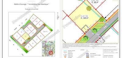 Terrain à Échiré en Deux-Sèvres (79) de 434 m² à vendre au prix de 61500€ - 2