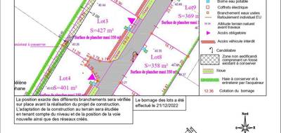 Terrain à Prahecq en Deux-Sèvres (79) de 428 m² à vendre au prix de 45000€ - 1